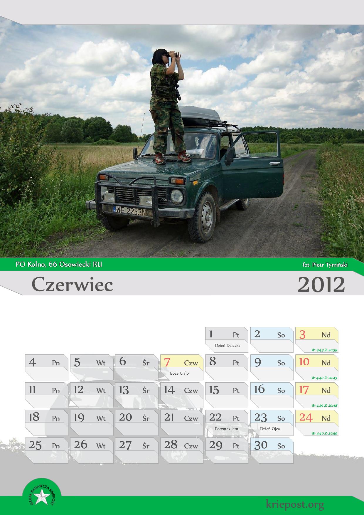 GB Kriepost kalendarz 2012 czerwiec